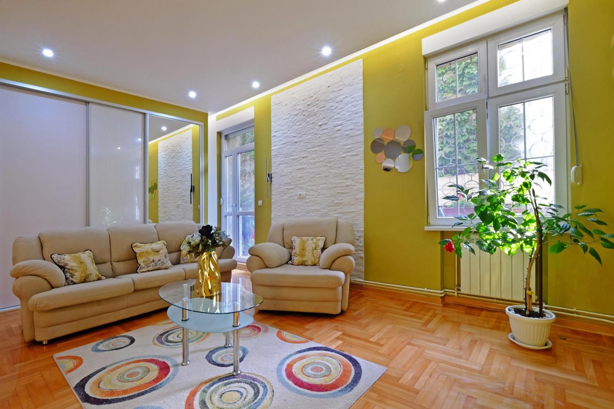 Ferienwohnung Apartman Kruna Belgrad Exterior foto
